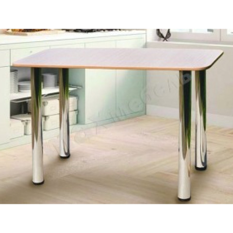 Кухонный стол на металлических опорах (крышка ЛДСП)
