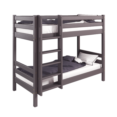 Вариант 9 Двухъярусная кровать "Соня" Лаванда с прямой лестницей