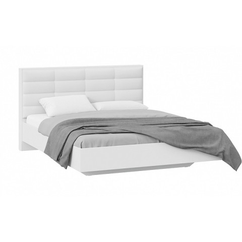 Кровать без ПМ «Агата» Тип 1 (без подъемного механизма) (Белый)